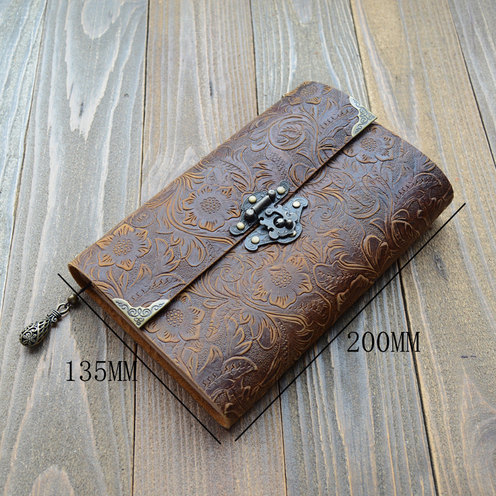 Timeless Lock Leather Journal