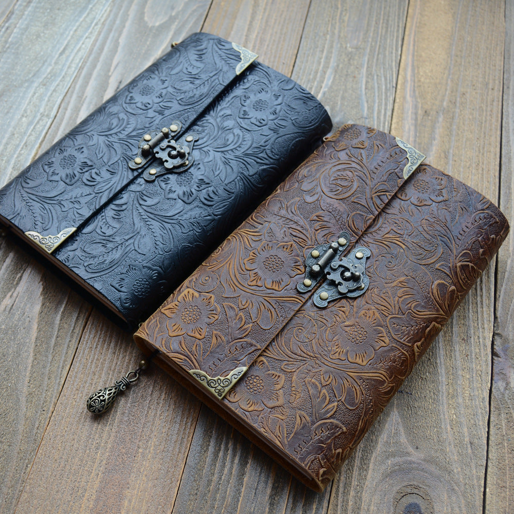 Timeless Lock Leather Journal