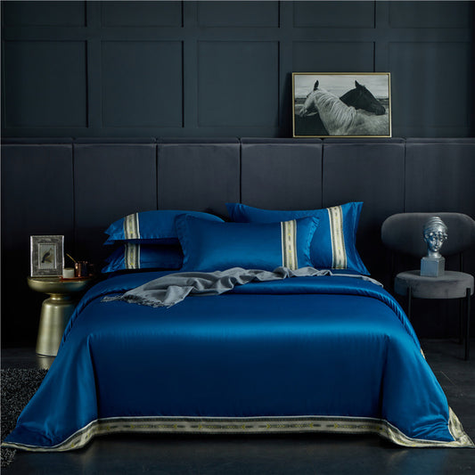 LuxSatin Silk Bedding Set