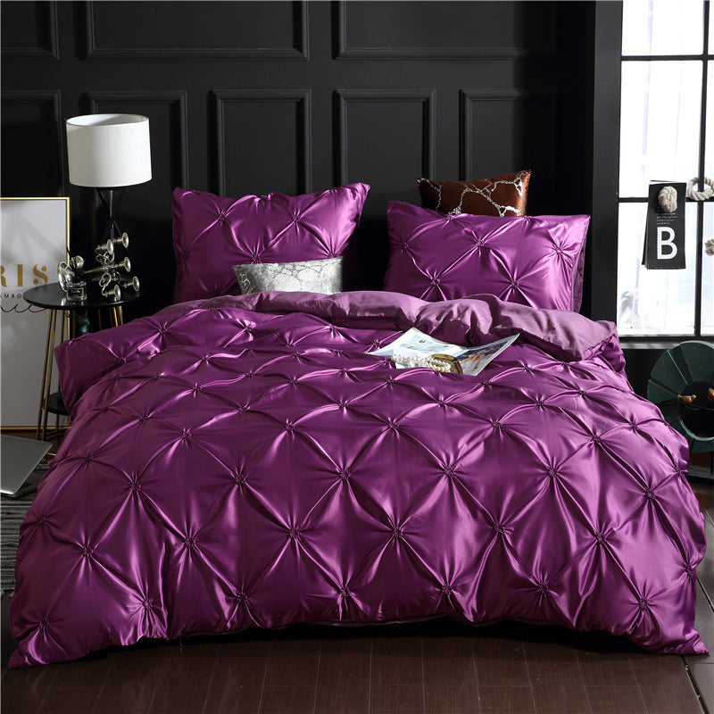 Silk Luxe Elegance Quilt Set