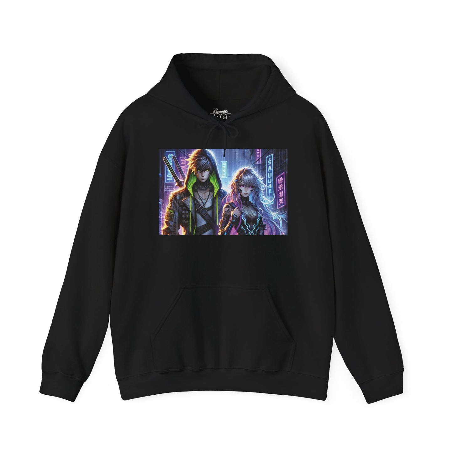 Neon Samurai Unisex Hoodie