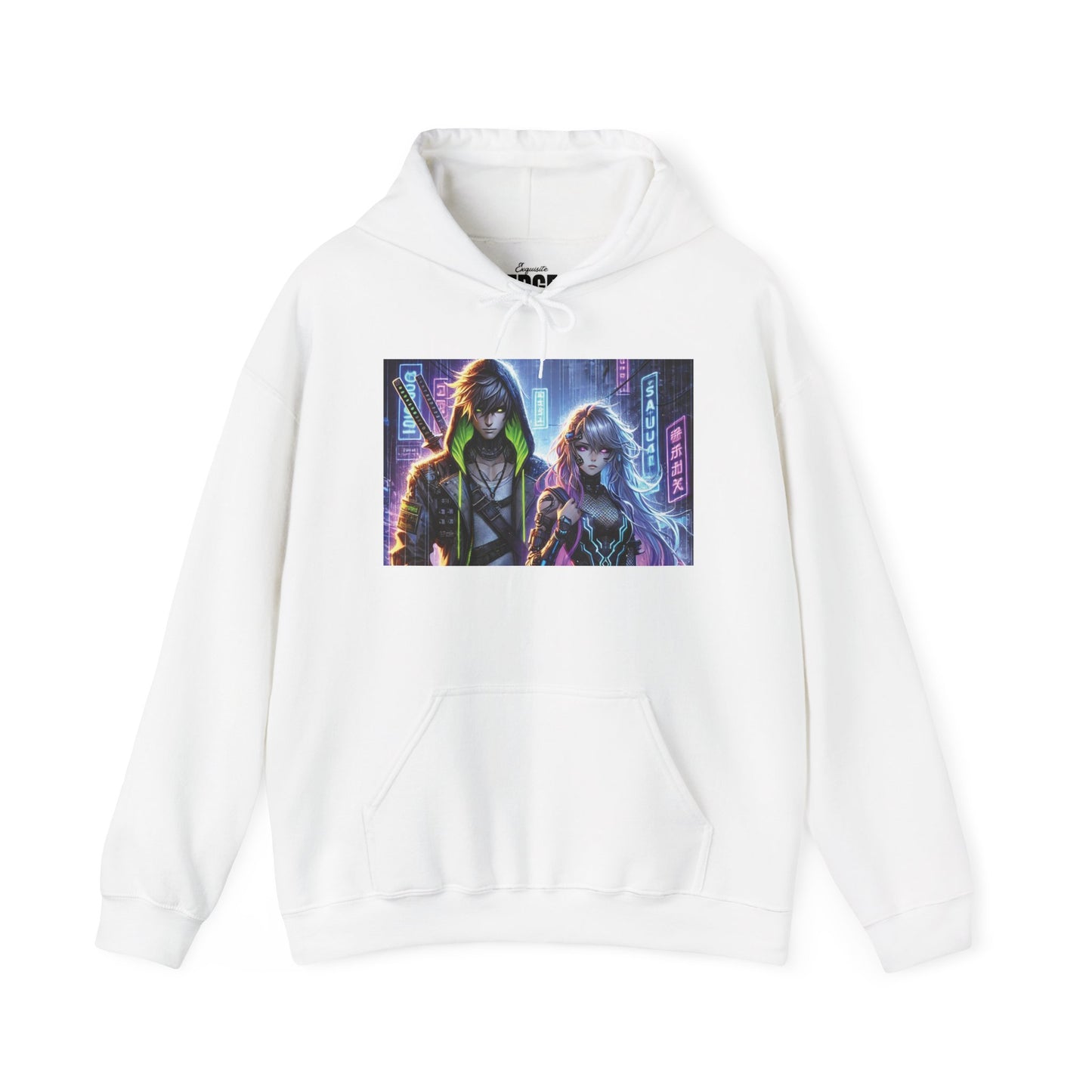 Neon Samurai Unisex Hoodie