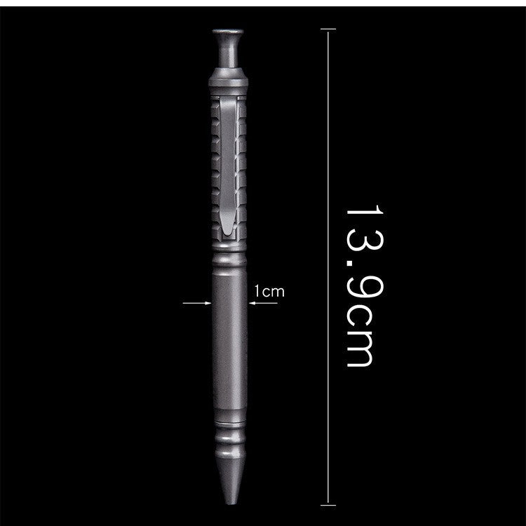 Executive Tactical Titanium Pen – Sleek Gunmetal Grey Edition