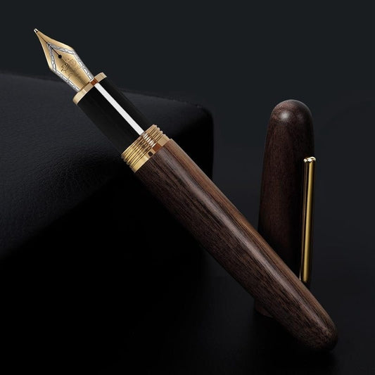 Elegant Wooden Fountain Pen