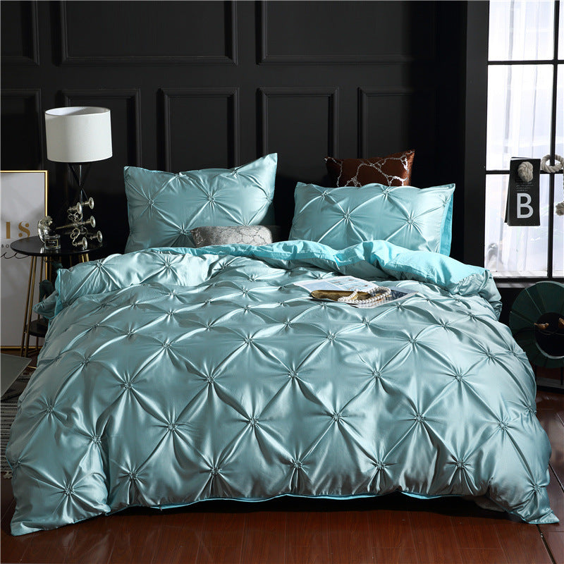 Silk Luxe Elegance Quilt Set