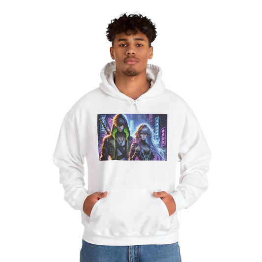 Neon Samurai Unisex Hoodie