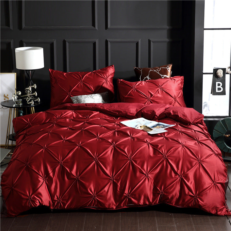 Silk Luxe Elegance Quilt Set