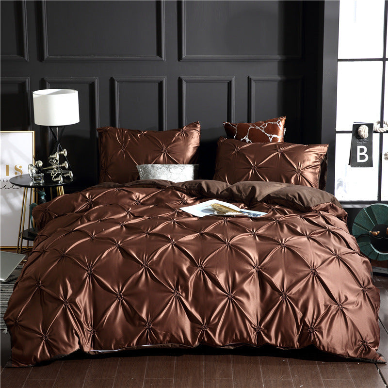 Silk Luxe Elegance Quilt Set