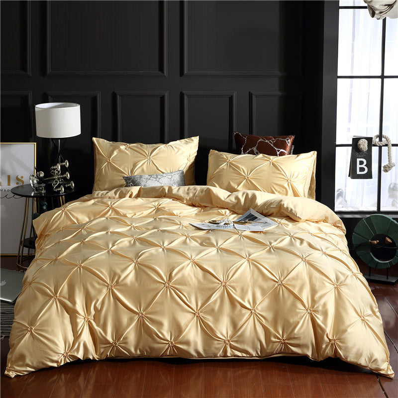 Silk Luxe Elegance Quilt Set