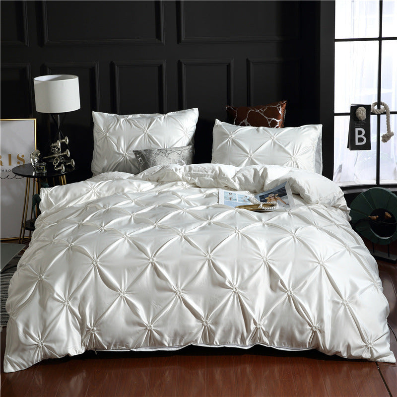 Silk Luxe Elegance Quilt Set